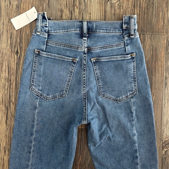 Abercrombie & Fitch Super Skinny Ankle High Rise Jeans Womens 26/2L Blue Denim - Picture 13 of 13